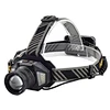 Super Bright Portable Adjustment Angle 90° Telescopic Zoom Usb Rechargeable Wave Sensing Yellow White Led Headlight Headlamp